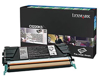 Lexmark C5220KS - originálny toner, black (čierny)