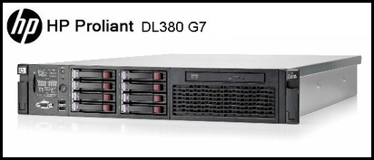 Hp DL380 G7 server