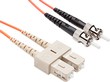 Optic Cable SC-ST 50/125 Duplex 1M