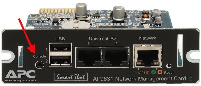 Management SmartSlot Card - AP9631