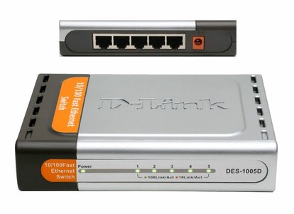D-Link DES-1005D  5x10/100Mbps