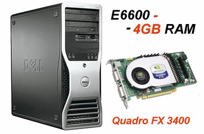DELL Precision 390 Workstation E6600 - FX3400