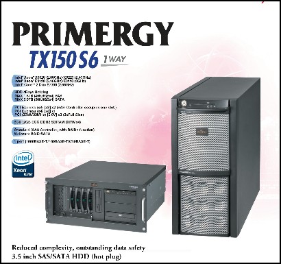 Fujitsu TX150 S6