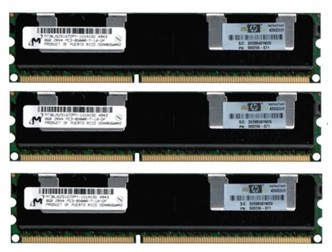 HP 500660-B21 - 12GB PC3-8500R Quad rank