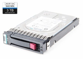 HP 3TB 6G DP SAS 7.2K rpm LFF - HP 625140-001 