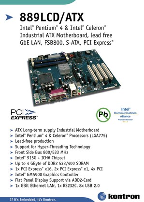 KONTRON 889LCD - na dopyt