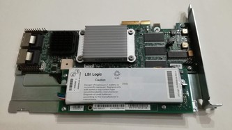 LSI MegaRAID SAS 8308ELP + MR iBBU01