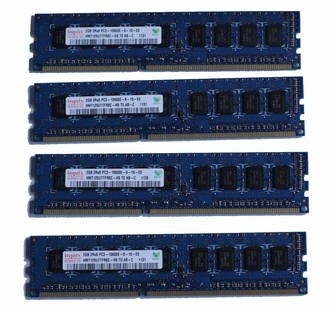 PC3-10600E 2-4-6-8 GB Kit - HP,IBM,Dell