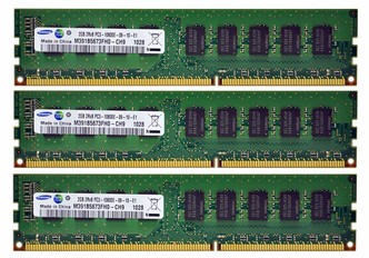 PC3-10600E 2-4-6 GB Kit Samsung