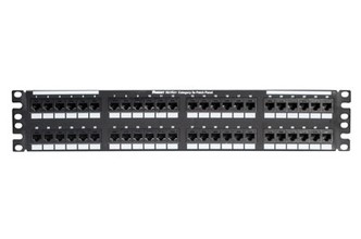 PANDUIT 48port Cat5e Patch panel  - osadený