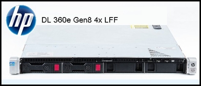 repasovany server HP DL360 Gen8 LFF
