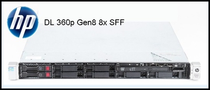 repasovany server HP DL360 Gen8