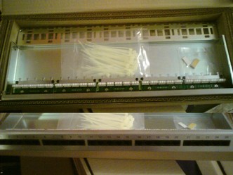 ISDN 25 port Cat.3 Patch panel - nové v OB